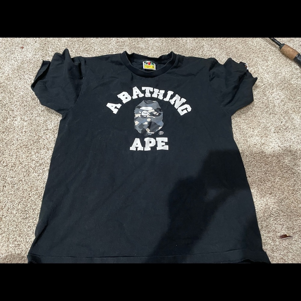 Bape glow in the dark t shirt
